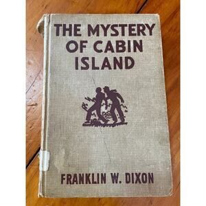 Vintage Hardy Boys The Mystery of Cabin Island Franklin W Dixon 1929